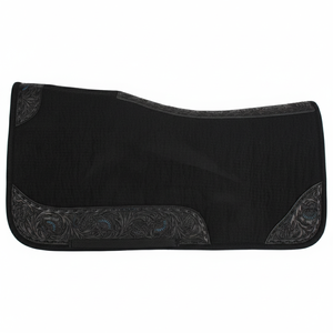 Tapis de selle pour cheval Western en laine respirant et absorbant les chocs, équipement équestre haute performance, fabricant. - Product Image 1