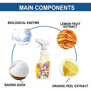 AJYF 200ml Powerful Kitchen Detergent Oil Stain Remover Spray Degreaser for Kitchen Grills - Product Image 6