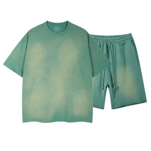 Venta al por Mayor de Shorts Personalizados para Hombre, Estilo Acid Wash, Ligeros, Transpirables, Casuales de Playa para Verano, para Adultos - Product Image 1