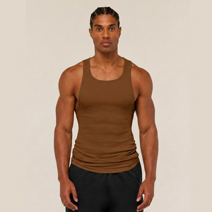 Débardeur de sport pour homme, léger et confortable, coupe athlétique pour l'exercice quotidien, respirant, OEM - Product Image 4