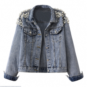 2026 Spring Fashion Jean <b>Jacket</b> Women Coats Fall Clothing <b>Long</b> <b>Denim</b> <b>Jacket</b> Ladies Casual Streetwear Outerwear - Product Image 4