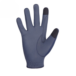 Bana Brother Soft Embossed Synthetic <b>Grip</b> Horse Riding <b>Gloves</b> All Season Unisex Equestrian <b>Gloves</b> <b>with</b> Adjustable Strap - Product Image 3