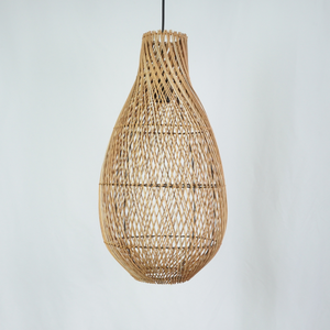 Lampe de plafond en bambou et rotin, choix populaire, luminaire suspendu naturel pour la décoration de villas et de complexes hôteliers - Product Image 5