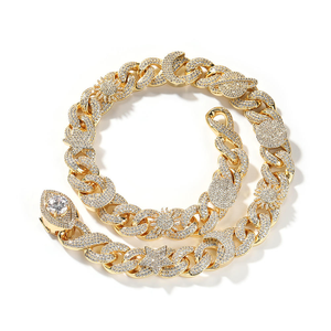 Round Cluster Moissanite Diamond <b>Bracelet</b> 925 Silver Iced Out <b>Ball</b> Link Chain Luxury Jewelry for Men Women Gift - Product Image 2