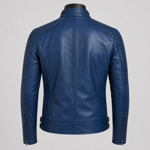 <b>Men</b> High Quality <b>Shearling</b> Brown Leather <b>Jacket</b> <b>Shearling</b> Leather <b>Jacket</b> Motorcycle <b>Jacket</b> Leather Shell for Winter OEM Service - Product Image 5