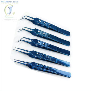 Instrument chirurgical ophtalmique en acier pour microchirurgie, à commande manuelle, certifié CE Classe I, pour usage hospitalier, avec boîte de rangement - Product Image 2
