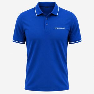Camiseta Negra de Manga Corta para Hombre, de Alta Calidad, con Logotipo Estampado por Transferencia Térmica en la Parte Delantera, Estilo Casual, Tejido de Jersey de Poliéster/Algodón - Product Image 4