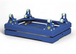 Balance de pesage pour bouteilles de gaz industrielles |   Balance pour bouteille de GPL |   Système de surveillance du poids des bouteilles de gaz horizontales - Product Image 1