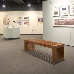 Banc en teck massif de haute qualité – Sièges circulaires d'extérieur pour usage public et commercial - Product Image 5