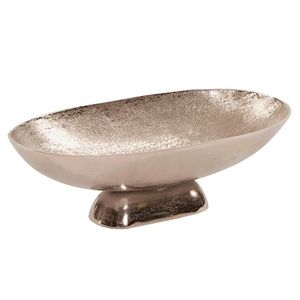 Bol décoratif doré avec motif corail découpé, en métal fait main, centre de table glamour pour la décoration de table - Product Image 5