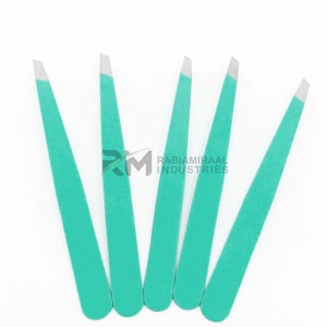Juego de Pinzas de Precisión para Cejas de Acero Inoxidable RMI, Pinzas Inclinadas para Cejas para Mujer, Pinzas Ligeras para Cejas - Product Image 2