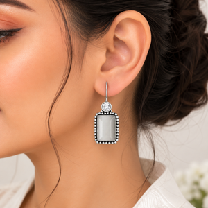 Pendientes Colgantes de Plata Antigua al por Mayor, Estilo Étnico para Fiestas, Personalizables para Mujer, Directo de Fábrica - Product Image 6