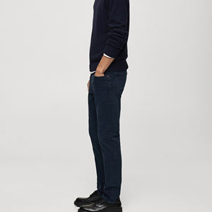 Pantalones Vaqueros Cargo Personalizados en Oferta, Pantalones Vaqueros Rotos con Múltiples Bolsillos, Corte Ajustado Informal, Lavado Informal, Pantalones Vaqueros Rectos para Hombre - Product Image 5