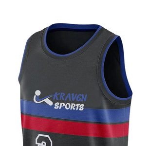Maillot de basketball sans manches imprimé par sublimation de qualité supérieure à vendre 2026 - Product Image 4