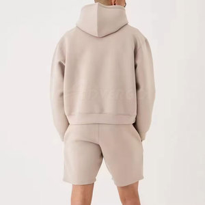Ensemble de shorts et sweat à capuche respirant pour l'hiver, haute qualité, prix raisonnable, vêtements décontractés, faible MOQ, vente en gros - Product Image 4