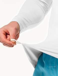 เสื้อรัดรูปออกกำลังกายผู้ชาย ระบายเหงื่อ แห้งเร็ว ยืดหยุ่น แขนยาว สำหรับฟิตเนส วิ่ง พิลาทิส เสริมสมรรถภาพ - Product Image 2