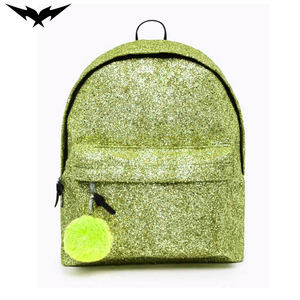Sac à dos scolaire scintillant avec paillettes, sac à bandoulière personnalisé avec logo brodé, sac de rangement extérieur sublimé, imperméable - Product Image 4