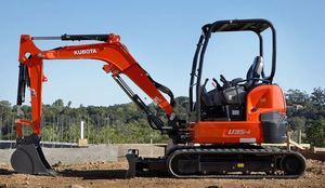Mini-excavatrice Kubota U35-4 d'occasion 2021 – Poids : 8 000 lb, puissance du moteur : 23,9 CV - Product Image 6