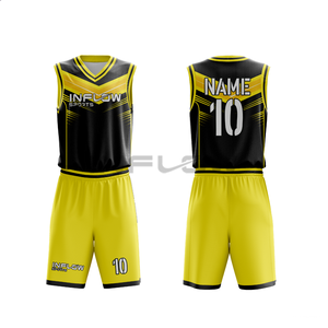 Conjunto de Uniforme de Baloncesto sin Mangas Personalizado para Hombre con Tela de Malla Transpirable de Secado Rápido e Impresión de Logotipo del Equipo Personalizado - Product Image 2