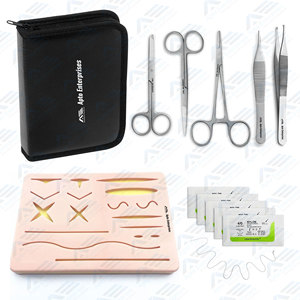 Kit d'outils de pratique de suture Kit de pratique de suture pour la peau médicale Kit de pratique de formation de coussinets de suture pour les étudiants en médecine et en soins infirmiers - Product Image 5