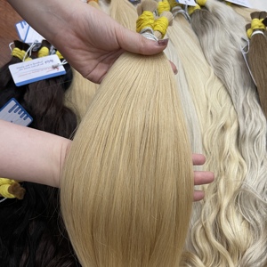 PRODUIT PHARE Extensions de cheveux en vrac couleur naturelle lisse toutes teintes Prix de gros - Product Image 1