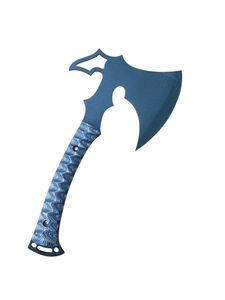 THEWIZ CRAFTS Industrial Grade Tactical Builder's Hatchet Marbled Wood <b>Handle</b> Carbon Steel Blade Survival Outdoor Bushcraft Tool - Product Image 3