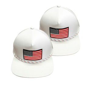 Gorra de béisbol impermeable con orificios perforados a láser, visera plana, logotipo personalizado de PVC, goma o bordado, estilo deportivo con cuerda. - Product Image 1