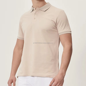 Camisas de lujo para hombre, Jersey de algodón 100% de alta calidad con logotipo personalizado, ropa deportiva de manga corta transpirable de secado rápido - Product Image 1