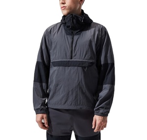 เสื้อแจ็คเก็ตกันลมแบบแห้งเร็วสำหรับผู้ชายไซส์ใหญ่  รับผลิตตามแบบ OEM พร้อมโลโก้  ระบายอากาศได้ดี กันน้ำ  ชุดกีฬา  พร้อมซิปปิด  ดีไซน์สำหรับกิจกรรมกลางแจ้ง - Product Image 3