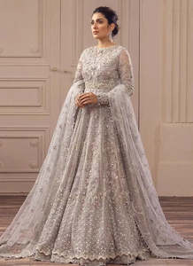 Robes de soirée pakistanaises élégantes brodées, ensemble 3 pièces, tailles et couleurs personnalisées, mode traditionnelle - Product Image 4