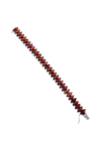 Garnet <b>Bracelet</b> in 92.5 Sterling Silver KLSB-20027 - Product Image 2