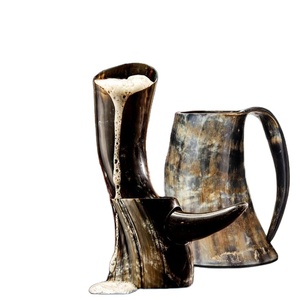 BOOST POLI FABRIQUÉ À LA MAIN VIKING BOIRE CORNE BIÈRE STEIN Corne à boire tasse Viking Corne à boire tasse Tasse à café - Product Image 4