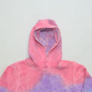 Sudadera con capucha unisex de algodón 100% de 350 g/m², estilo casual, tie-dye, de alta calidad, nueva, talla grande, lisa, para hombre, al por mayor. - Product Image 2