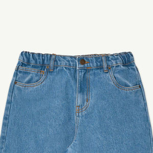 Pantalones Vaqueros Estilo Urbano para Niños, Diseño Streetwear, Cómodos y Flexibles, con Logo, Look Casual - Product Image 2