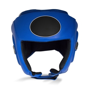 Protector de Cabeza de Boxeo Profesional Premium, Protector Facial de Cuero Genuino Personalizado con Cierre de Velcro y Ventilaciones, Unisex - Product Image 1