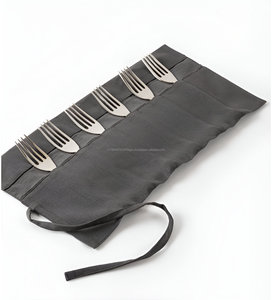 Couverts élégants en métal (ensemble de 5) pour la partie de dîner de restaurant d'hôtel - Product Image 2