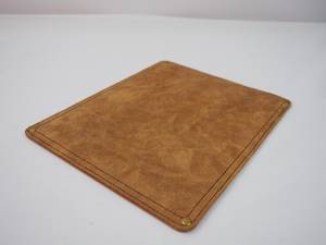 Saffiano Leather Mouse <b>Pad</b> <b>Scratch</b> Resistant Desk Mat Luxury Textured Surface for Professional Office Decor LMPD-0012C - Product Image 4