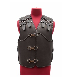 Chaleco de Cuero para Hombre, Personalizable, Cómodo y Moderno, Perfecto para Uso Diario, Transpirable, en Venta - Product Image 1