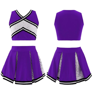Uniformes de Porristas para Niñas de la Mejor Calidad, Impresos, Transpirables, Talla Personalizada, con Colores Personalizados para Mujeres - Product Image 4