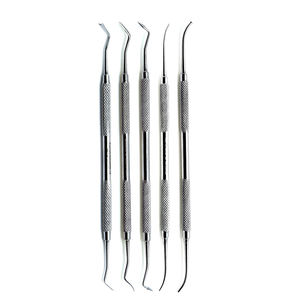 Ensemble de détartreurs dentaires durables en acier inoxydable, idéal pour les cliniques et les soins à domicile, détartreur dentaire confortable CE ISO par Grip Surgical - Product Image 6