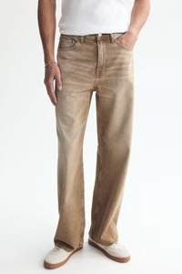 Jean décontracté ample à jambe large en denim brut 100 % coton, 14 oz, extensible, pour homme, de Abdul Royal World Export - Product Image 3