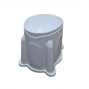 Plastic <b>Commode</b> <b>Chair</b> With Lid For Homecare Use - Product Image 3