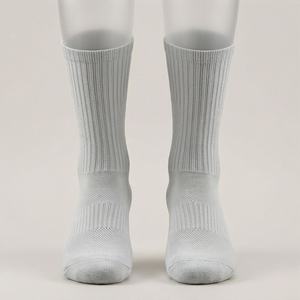 Padded Basketball <b>Socks</b> Unisex Cotton Crew Knitted Sports Customized Color Breathable Athletic Performance Gym Training Sport - Product Image 1