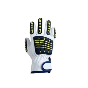 Guantes de Nitrilo Personalizados con Logotipo, 8mil/10mil, Duraderos, con Reforzado en los Nudillos, Puño de Seguridad, Protección Contra Impactos y Vibraciones TPR Nivel 1, Transpirables - Product Image 4