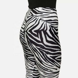 Pantalones tobilleros elásticos para mujer, mallas con estampado de Animal, longitud completa, diseño personalizado por sublimación, Fitness, pijama - Product Image 4