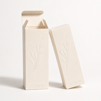 Boîte cadeau pour soins de la peau de couleur personnalisée, emballage écologique avec papier spécial, boîte pliante cosmétique, solution de personnalisation tout-en-un