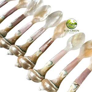 Handmade Mother of Pearl Spoon Luxury Natural <b>Shell</b> Coffee Dessert Tea Spoon for Fine Dining Restaurant Hotel and Resort - Product Image 4