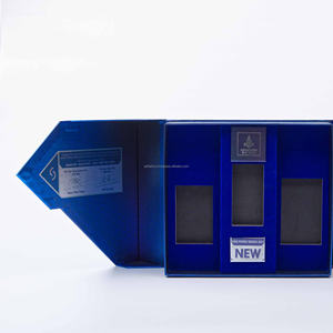 Caja de papel Kraft corrugado duradera de lujo de 2mm, lámina de esponja con cierre magnético, laminación brillante/mate, revestimiento UV reciclable varios - Product Image 5