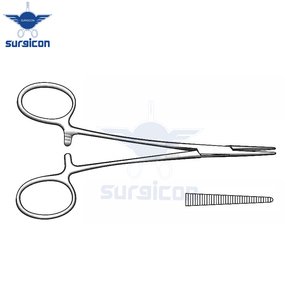 Pinzas Micro Halsted de 12.5 cm (5 Pulgadas), Rectas, Extra Delicadas, de Acero Inoxidable Premium, Hemostáticas, para Microcirugía Plástica - Product Image 3