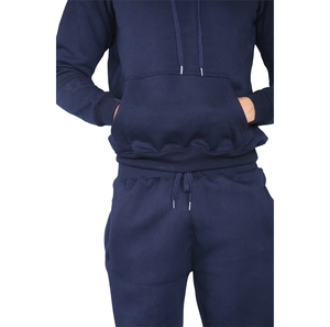 Ensemble de survêtement en coton personnalisé avec logo pour homme – Sweat à capuche et pantalon de jogging décontractés, respirants et élégants – L'indispensable pour le sport - Product Image 6